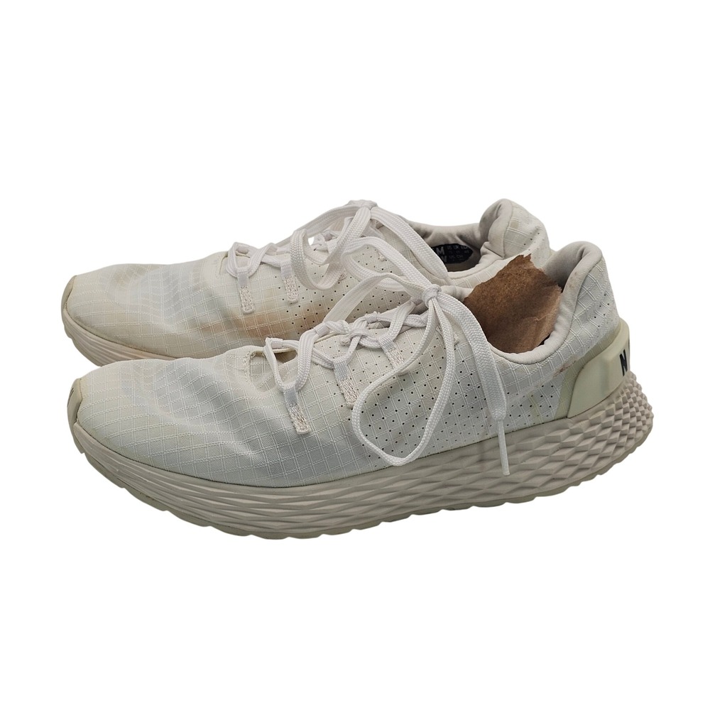 NOBULL Ripstop Runner 9 White Training Shoes‎ Lightweight Breathable Athleisure